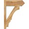 Ekena Millwork Balboa Rough Sawn Arts and Crafts Outlooker, Western Red Cedar, 8"W x 22"D x 30"H OUT08X22X30BOA03RWR - alternate 4
